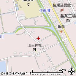 静岡県掛川市小貫5周辺の地図