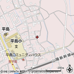 岡山県岡山市東区東平島696周辺の地図
