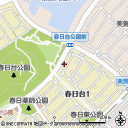 兵庫県神戸市西区春日台1丁目5周辺の地図