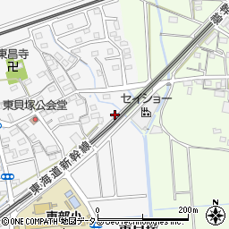 静岡県磐田市東貝塚1019周辺の地図