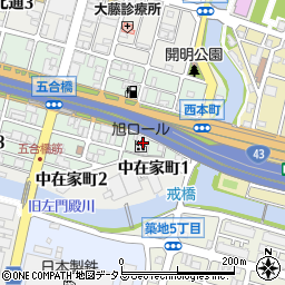 兵庫県尼崎市西本町1丁目46周辺の地図
