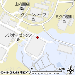 静岡県菊川市目木381-3周辺の地図