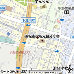 浜松建築業組合周辺の地図