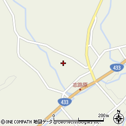 広島県山県郡北広島町志路原725周辺の地図