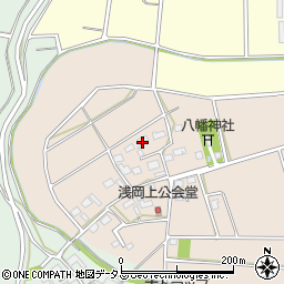 静岡県袋井市浅岡965周辺の地図