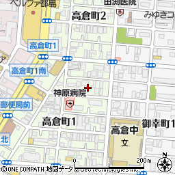 大阪府大阪市都島区高倉町1丁目11周辺の地図