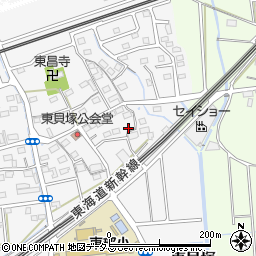 静岡県磐田市東貝塚1092周辺の地図