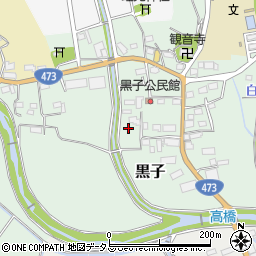 静岡県牧之原市黒子134周辺の地図