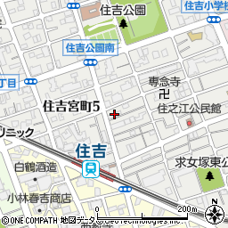 有限会社花一総本店周辺の地図