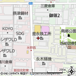 株式会社是永鉄工所周辺の地図