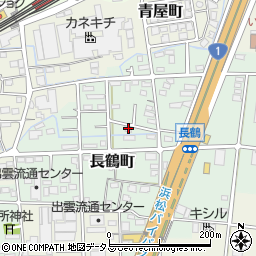静岡県浜松市中央区長鶴町99周辺の地図