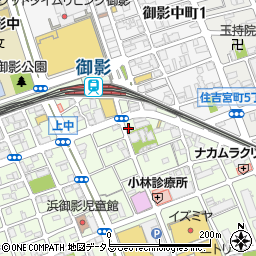 寿司居酒屋 や台ずし 阪神御影駅南口町周辺の地図