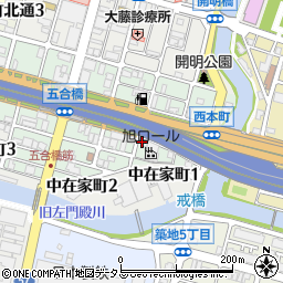 兵庫県尼崎市西本町1丁目41周辺の地図