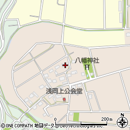 静岡県袋井市浅岡968周辺の地図