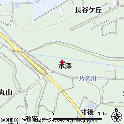 愛知県南知多町（知多郡）片名（水深）周辺の地図