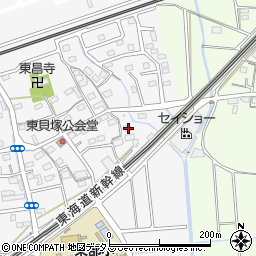 静岡県磐田市東貝塚1094周辺の地図