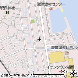 静岡県湖西市鷲津2960周辺の地図
