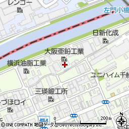 大阪亜鉛工業株式会社周辺の地図