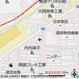 カンケンテクノ周辺の地図