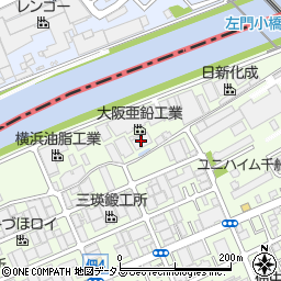 大阪亜鉛工業周辺の地図