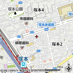 株式会社ケア２１メディカル鍼灸訪問マッサージ大阪北周辺の地図