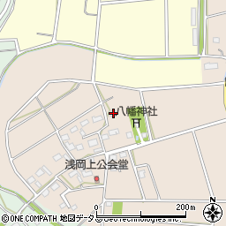 静岡県袋井市浅岡970-1周辺の地図
