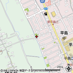 岡山県岡山市東区東平島1170-4周辺の地図