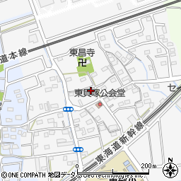静岡県磐田市東貝塚1283周辺の地図