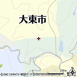大阪府大東市寺川周辺の地図