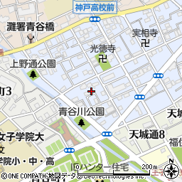 赤坂建設周辺の地図