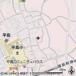 岡山県岡山市東区東平島717周辺の地図