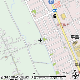 岡山県岡山市東区西平島88周辺の地図
