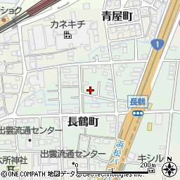 静岡県浜松市中央区長鶴町103周辺の地図