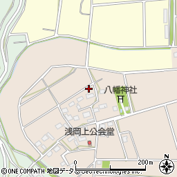 静岡県袋井市浅岡962周辺の地図