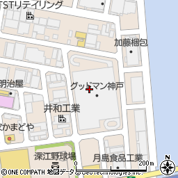 浪速通運株式会社神戸ＤＣ周辺の地図