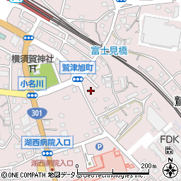 静岡県湖西市鷲津1339周辺の地図