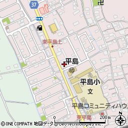 岡山県岡山市東区東平島1225周辺の地図