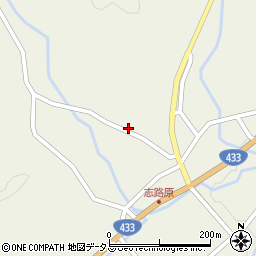 広島県山県郡北広島町志路原615周辺の地図