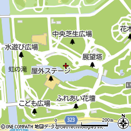 浜名湖ガーデンパーク周辺の地図