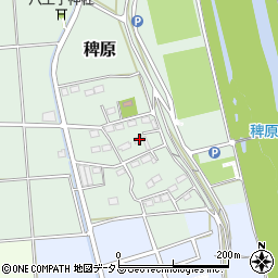 静岡県磐田市稗原430周辺の地図