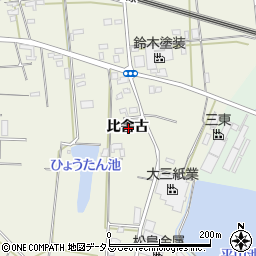 愛知県豊橋市豊清町比舎古周辺の地図