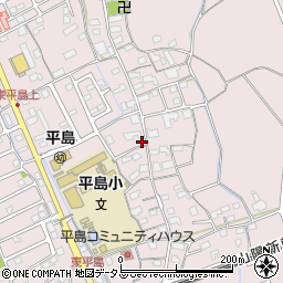 岡山県岡山市東区東平島1258周辺の地図