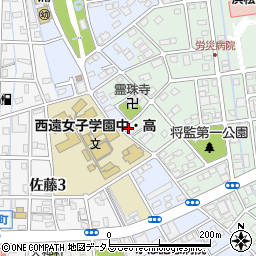 静岡県浜松市中央区神立町490周辺の地図