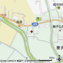 静岡県牧之原市黒子203周辺の地図