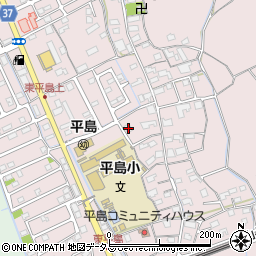 岡山県岡山市東区東平島1268周辺の地図