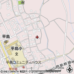 岡山県岡山市東区東平島709周辺の地図