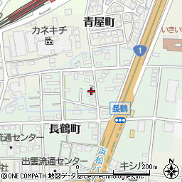 静岡県浜松市中央区長鶴町112周辺の地図