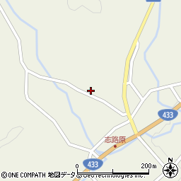 広島県山県郡北広島町志路原631周辺の地図
