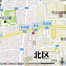 ドミノ・ピザ　天神橋店周辺の地図