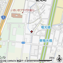 静岡県浜松市中央区龍光町295周辺の地図